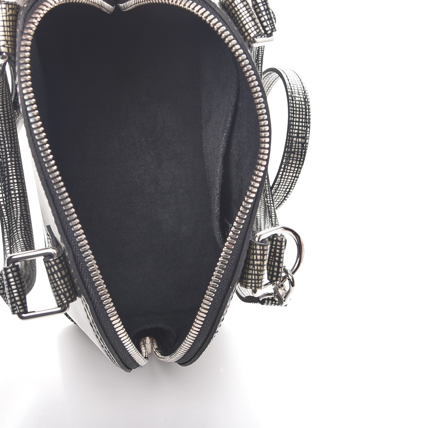 Louis Vuitton Epi Alma BB Platine 6 of 9