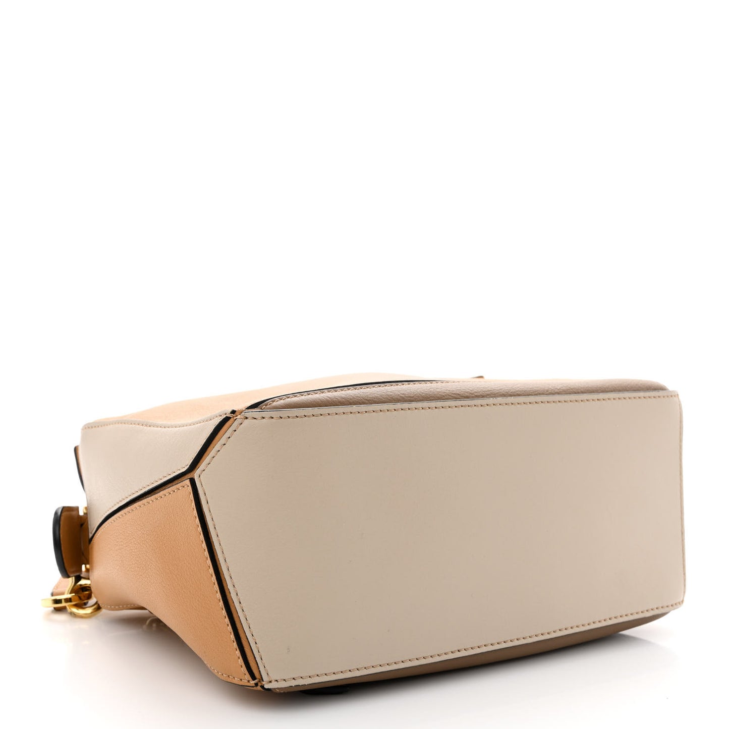 Calfskin Small Puzzle Bag Warm Desert Mink