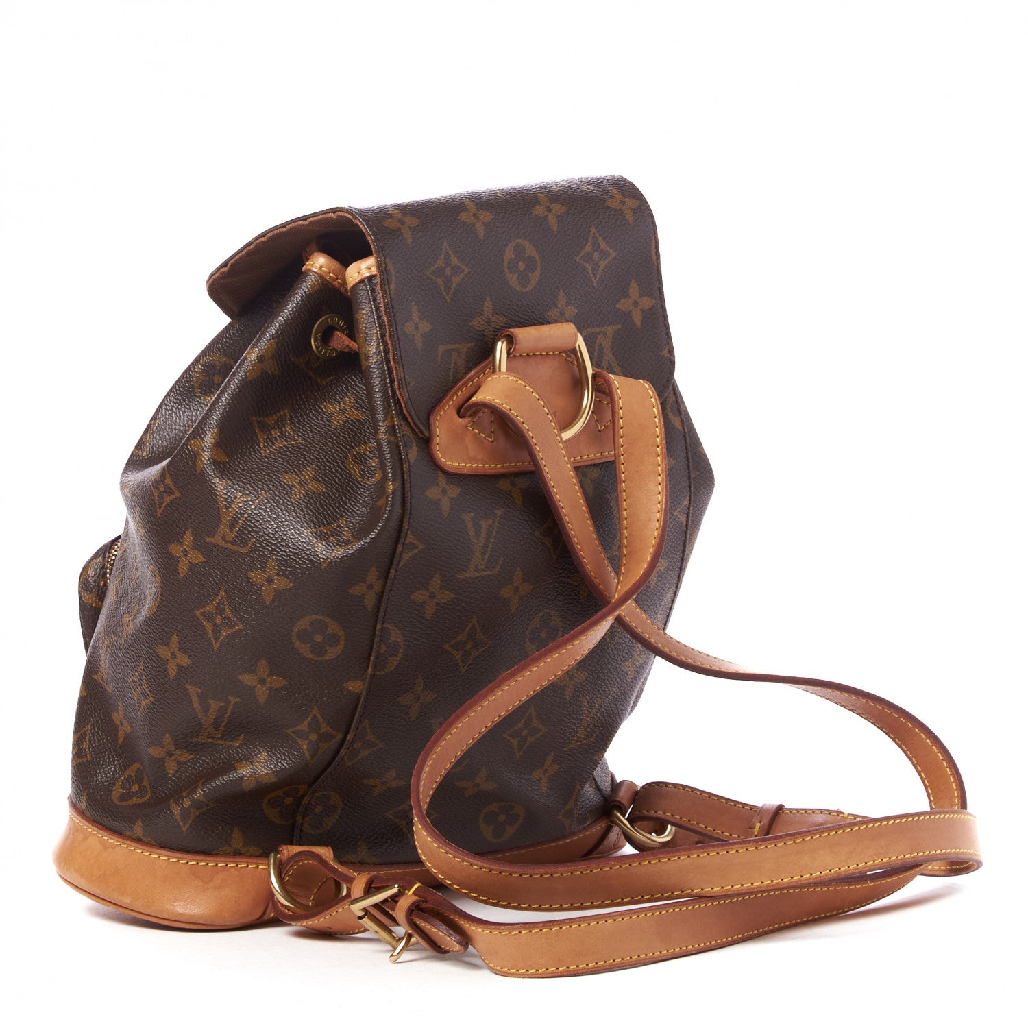 Louis Vuitton Monogram Montsouris MM Backpack 2 of 9