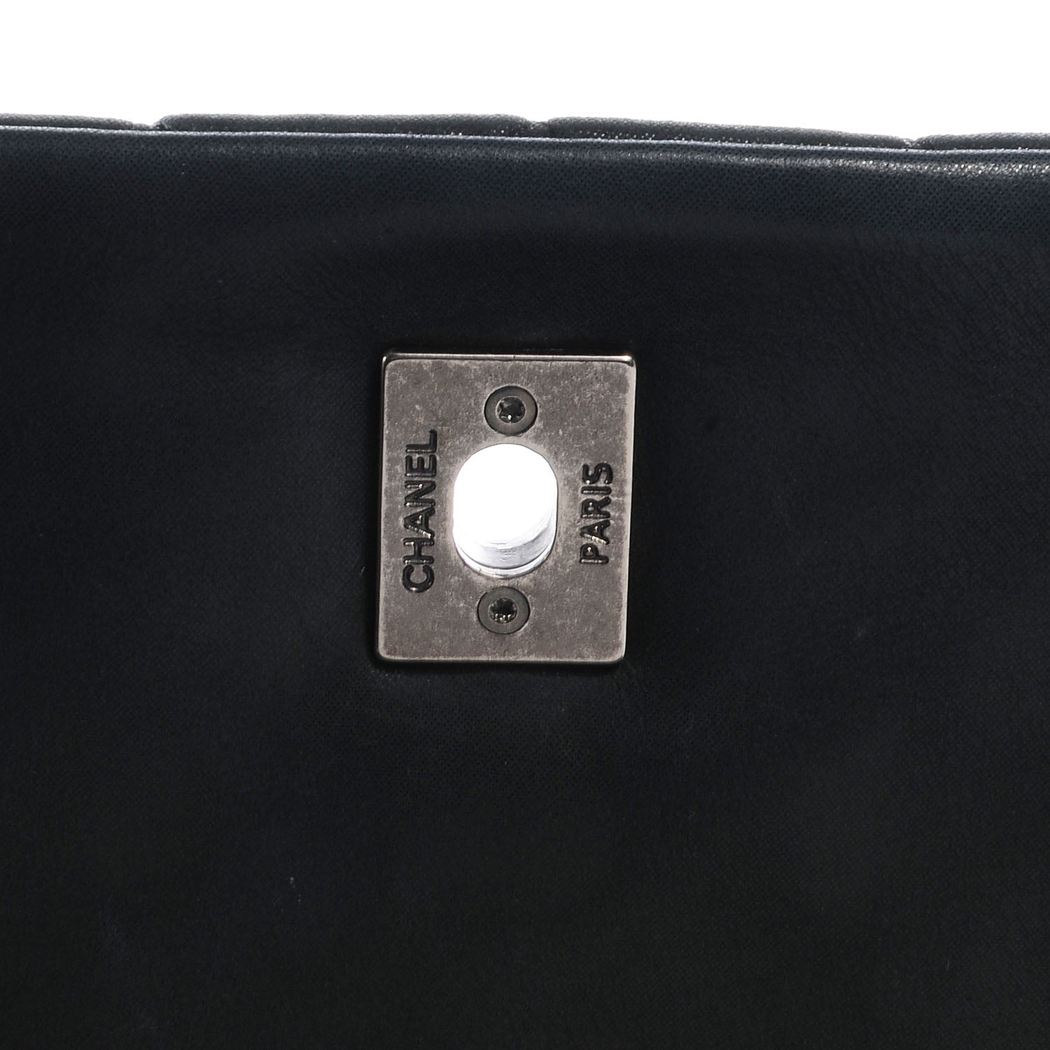 Chanel Iridescent Calfskin New Bubble Large Flap Dark Gray 5 of 8