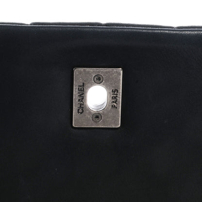 Chanel Iridescent Calfskin New Bubble Large Flap Dark Gray 5 of 8
