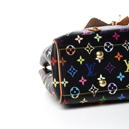 Louis Vuitton Monogram Multicolor Aurelia MM Black 9 of 17
