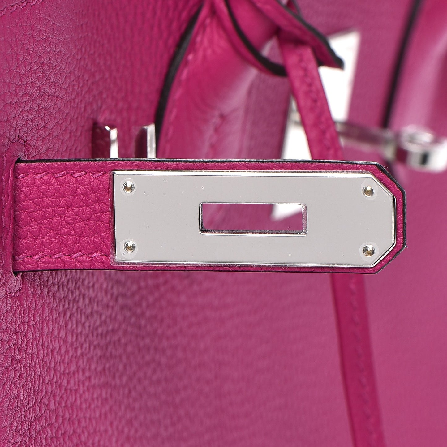 Togo Birkin 30 Rose Pourpre