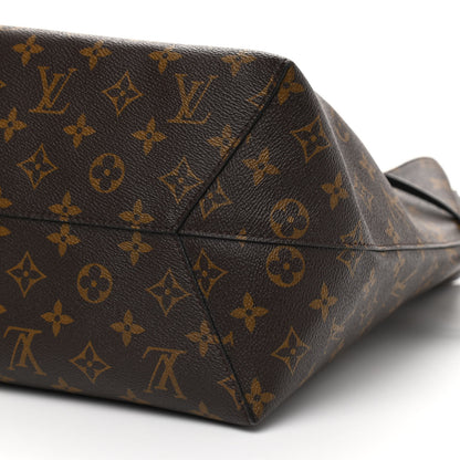Louis Vuitton Monogram Flower Hobo Black 10 of 11