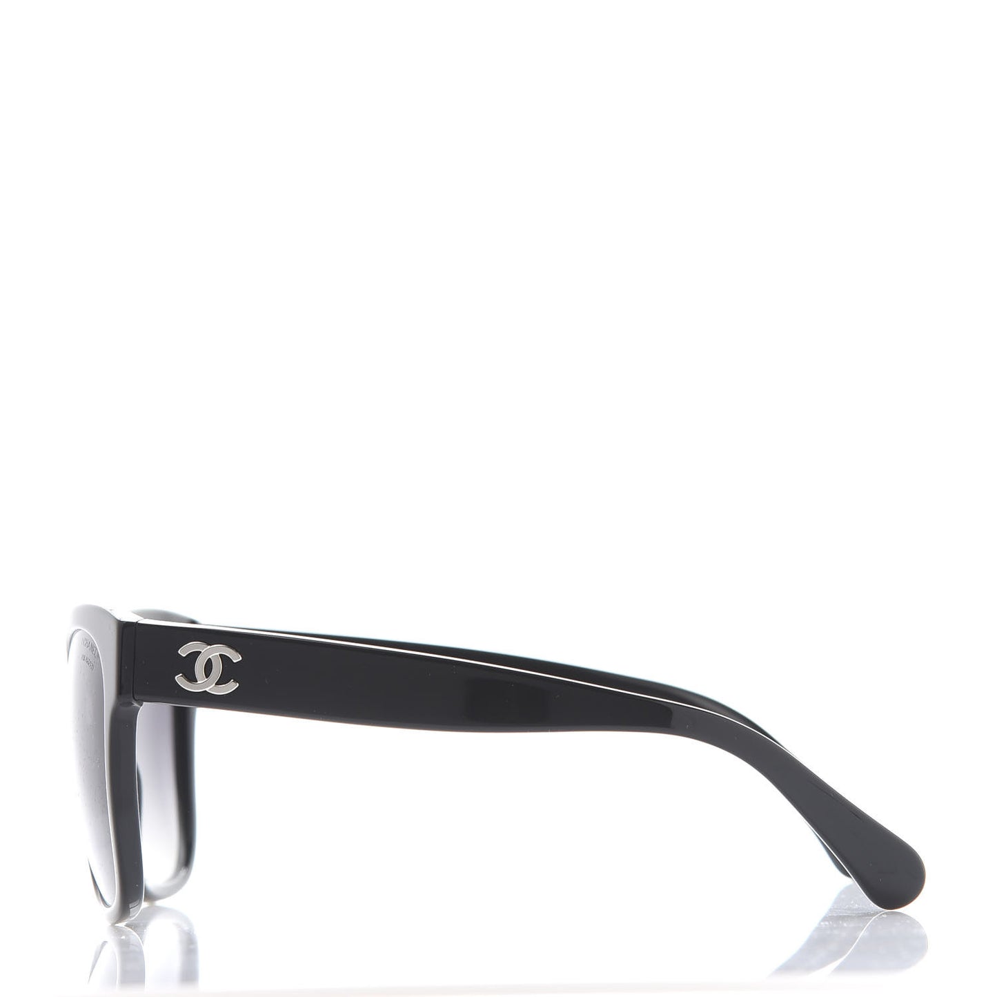 Acetate Polarized Square CC Sunglasses 5380 Black