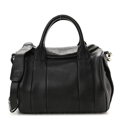 Alexander Wang Pebbled Lambskin Rockie Black Pale Gold Hardware 1 of 11