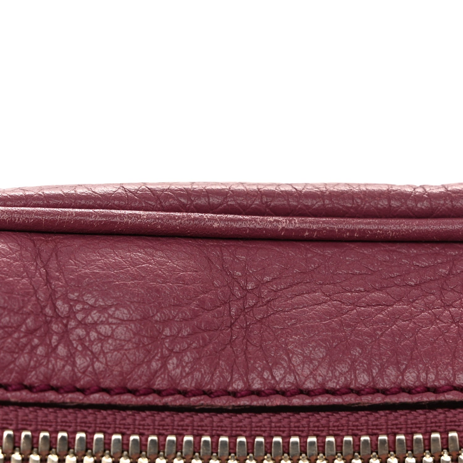 Gucci Pebbled Calfskin Small Soho Disco Bag Peonia Flower 14 of 14