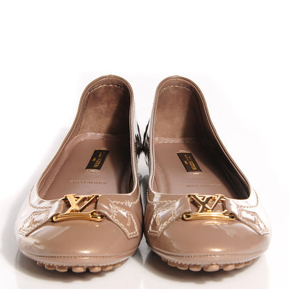 Louis Vuitton Patent Calfskin Oxford Ballerina Flats 36.5 Rose Poudre 2 of 7
