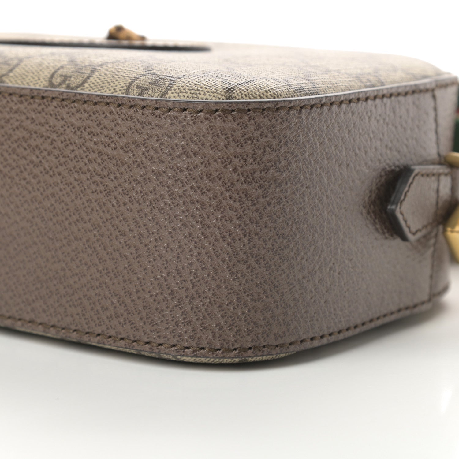 Gucci GG Supreme Monogram Web Neo Vintage Shoulder Bag Beige New Acero Crop 10 of 11