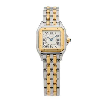 Cartier Stainless Steel 18K Yellow Gold 22mm Panthere Quartz Watch 1 of 5
