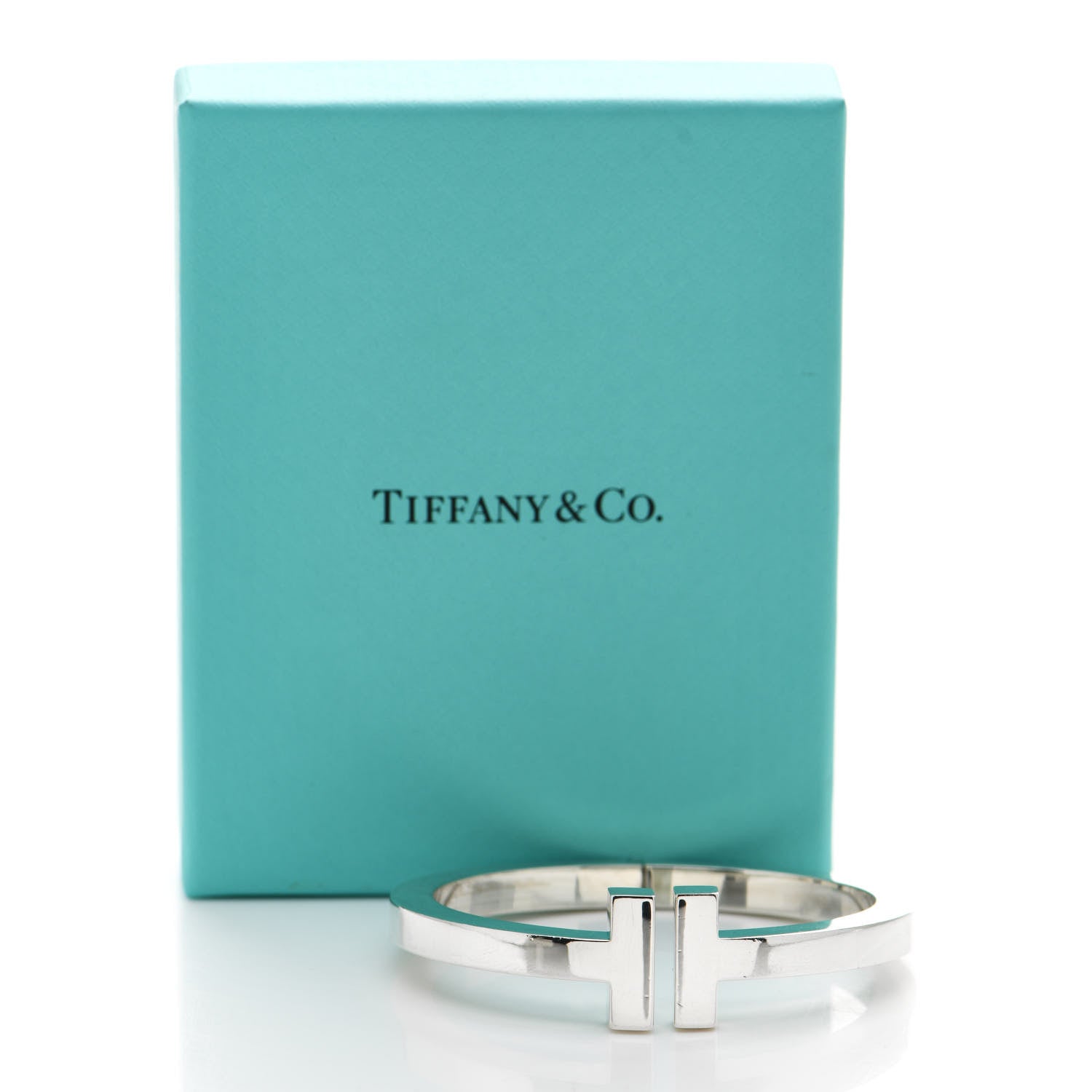 Tiffany Sterling Silver T Square Bracelet 7 of 7