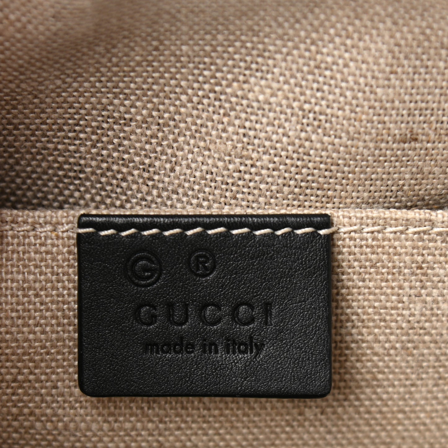 Microguccissima Mini Dome Bag Black