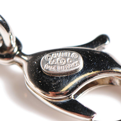 Chanel Acrylic CC Beach Charm Belt Silver 4 of 5
