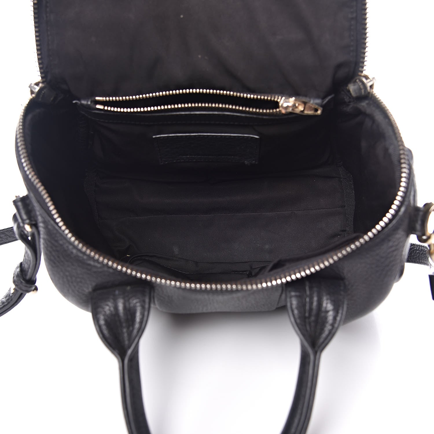 Alexander Wang Pebbled Lambskin Rockie Black Pale Gold Hardware 5 of 12