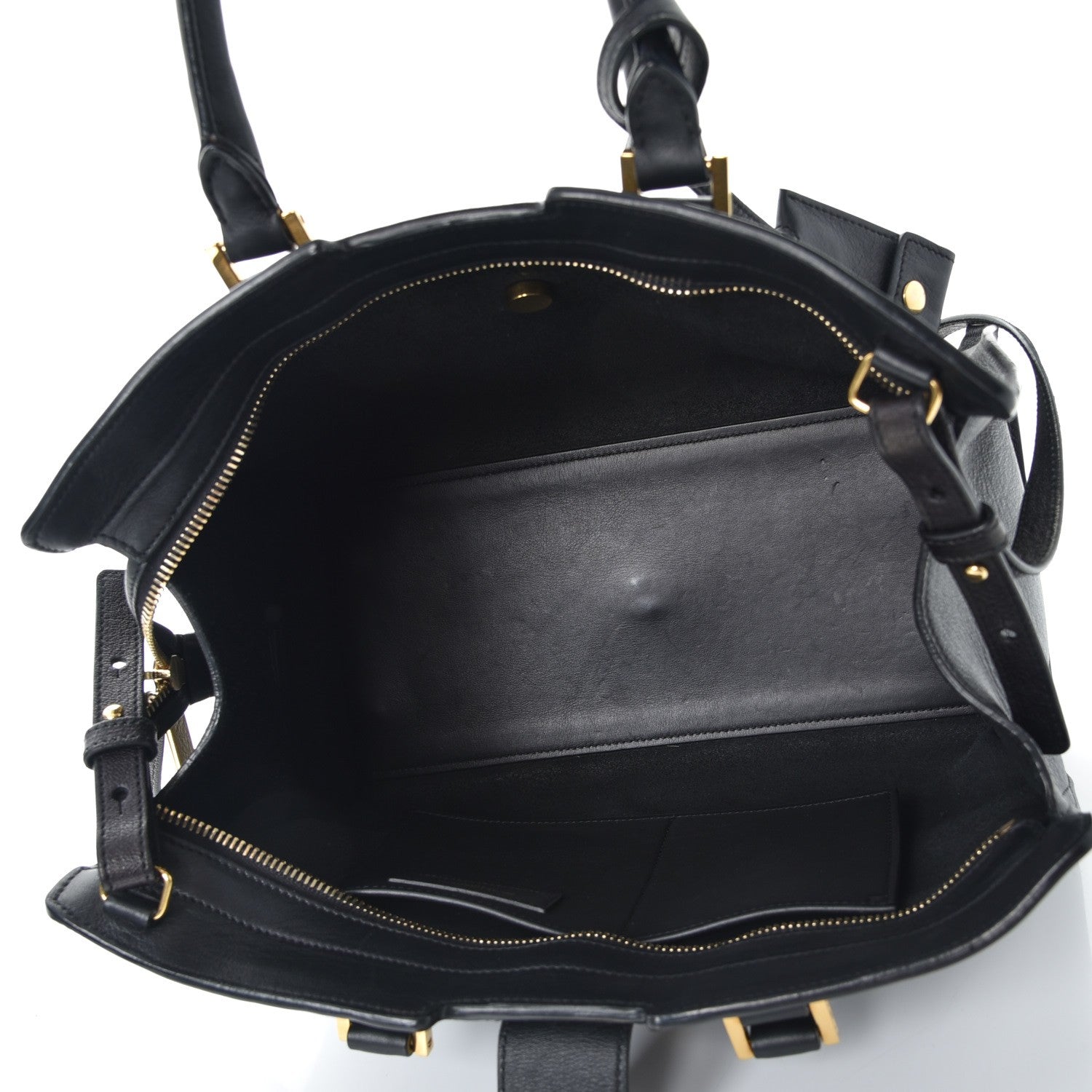 Saint Laurent Calfskin Small Classic Y Cabas Black 5 of 11