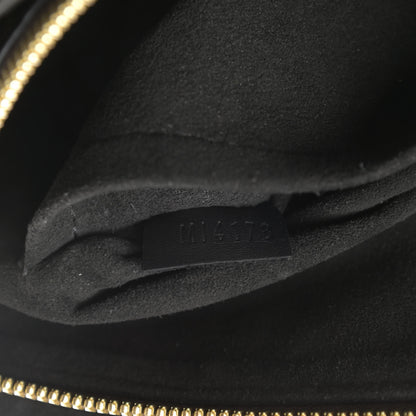 Louis Vuitton Monogram Flower Zipped Tote PM Black 7 of 11