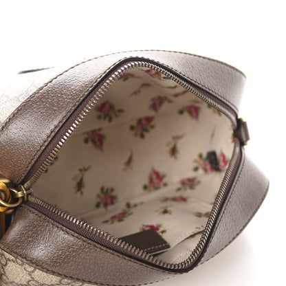 Gucci GG Supreme Monogram Web Neo Vintage Shoulder Bag Beige New Acero Crop 5 of 10