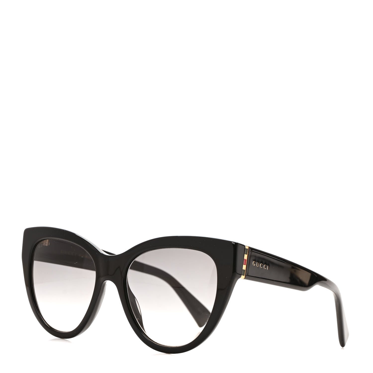Gucci Cat Eye GG0460S Sunglasses Black 1 of 8