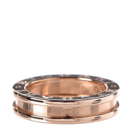Bulgari 18K Rose Gold B.Zero1 Ring 50 5.25 1 of 5