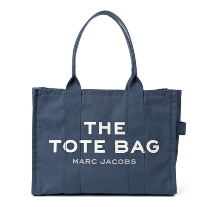 Marc Jacobs Cotton Canvas The Traveler Tote Bag Blue 1 of 18