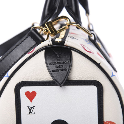 Louis Vuitton Game On Speedy Bandouliere 25 White 9 of 10
