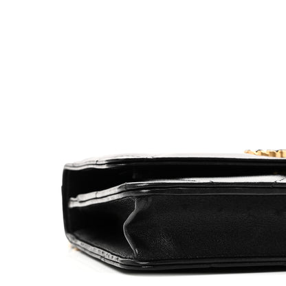 Chanel Lambskin Quilted Chanel 19 Wallet On Chain WOC Black 10 of 12