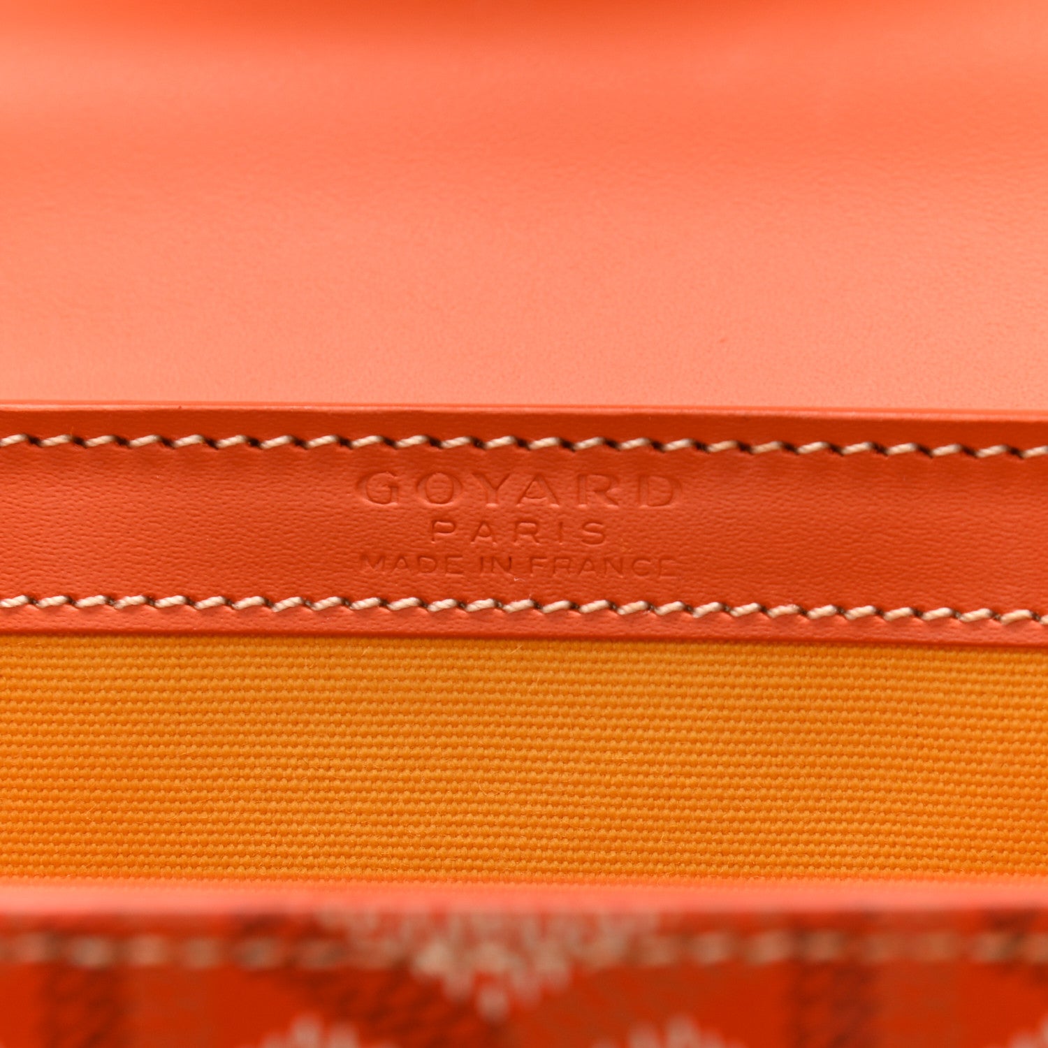Goyard Goyardine Structure Mini Saigon Orange 6 of 11