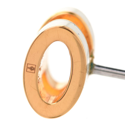 Hermes Gold Lacquered Mini Pop H Earrings White 5 of 6
