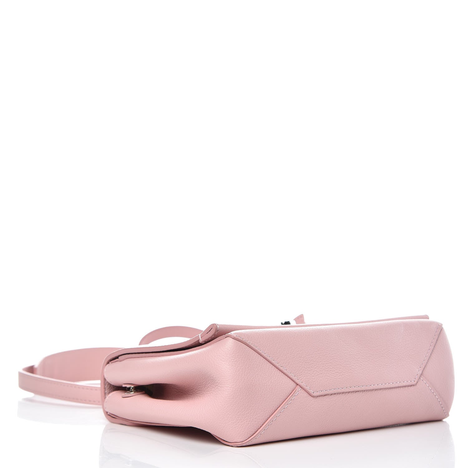 Louis Vuitton Calfskin Lockme II Chain Bag BB Rose Ballerine 4 of 11