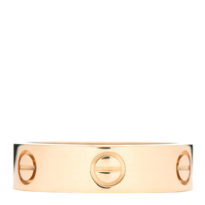 Cartier 18K Yellow Gold 5.5mm LOVE Ring 58 8.25 3 of 5
