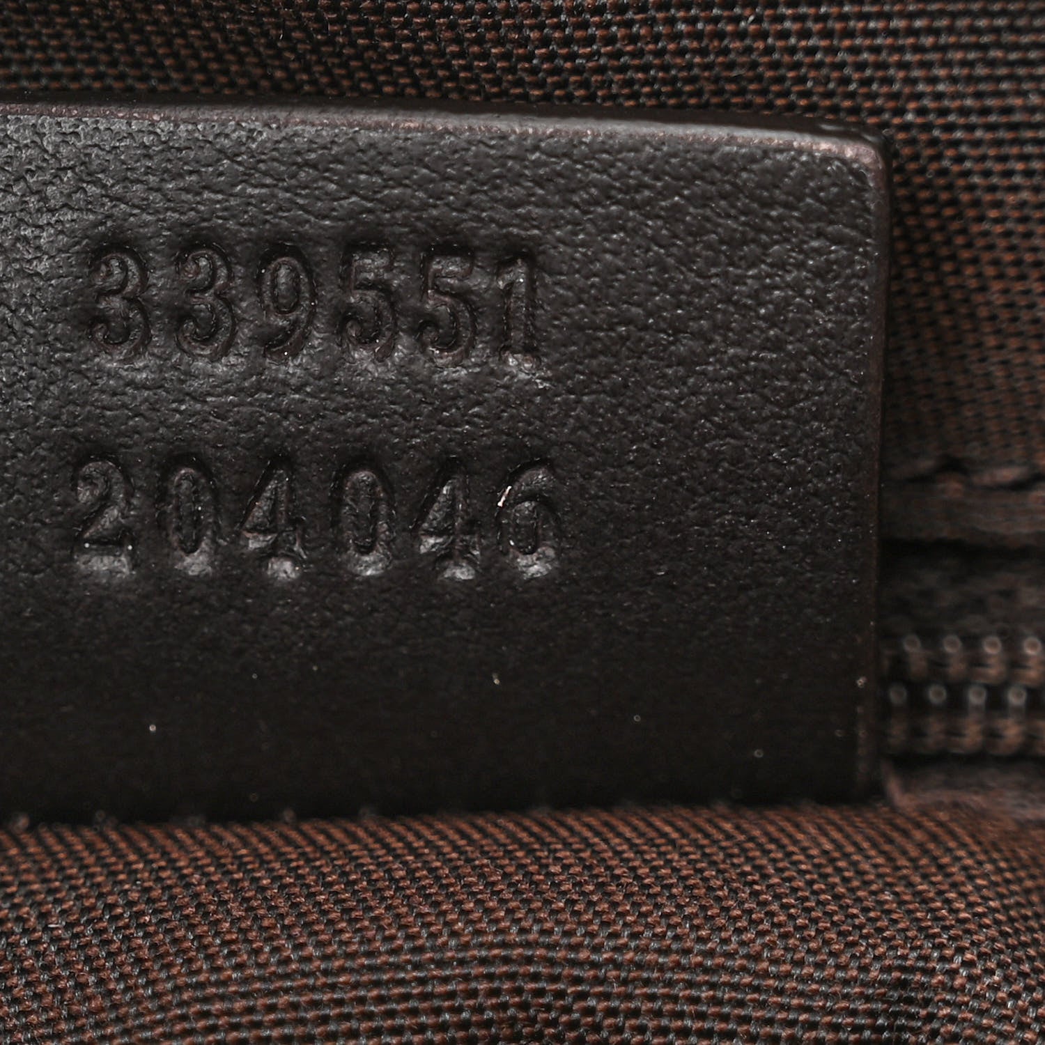 Gucci Guccissima Large GG Charm Convertible Dome Satchel Dark Brown 7 of 10