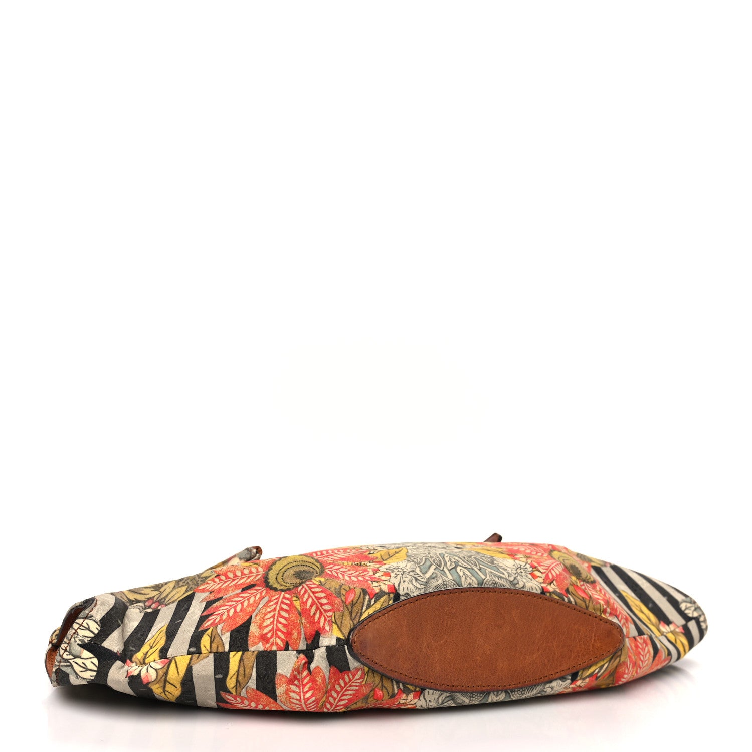 Alexander McQueen Silk Floral Print De Manta Clutch Multicolor 4 of 9
