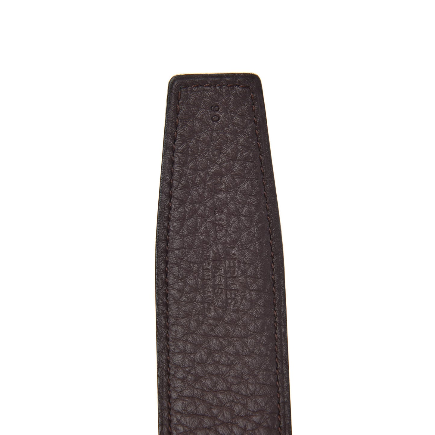 Box Togo H Belt 90 Black Chocolate