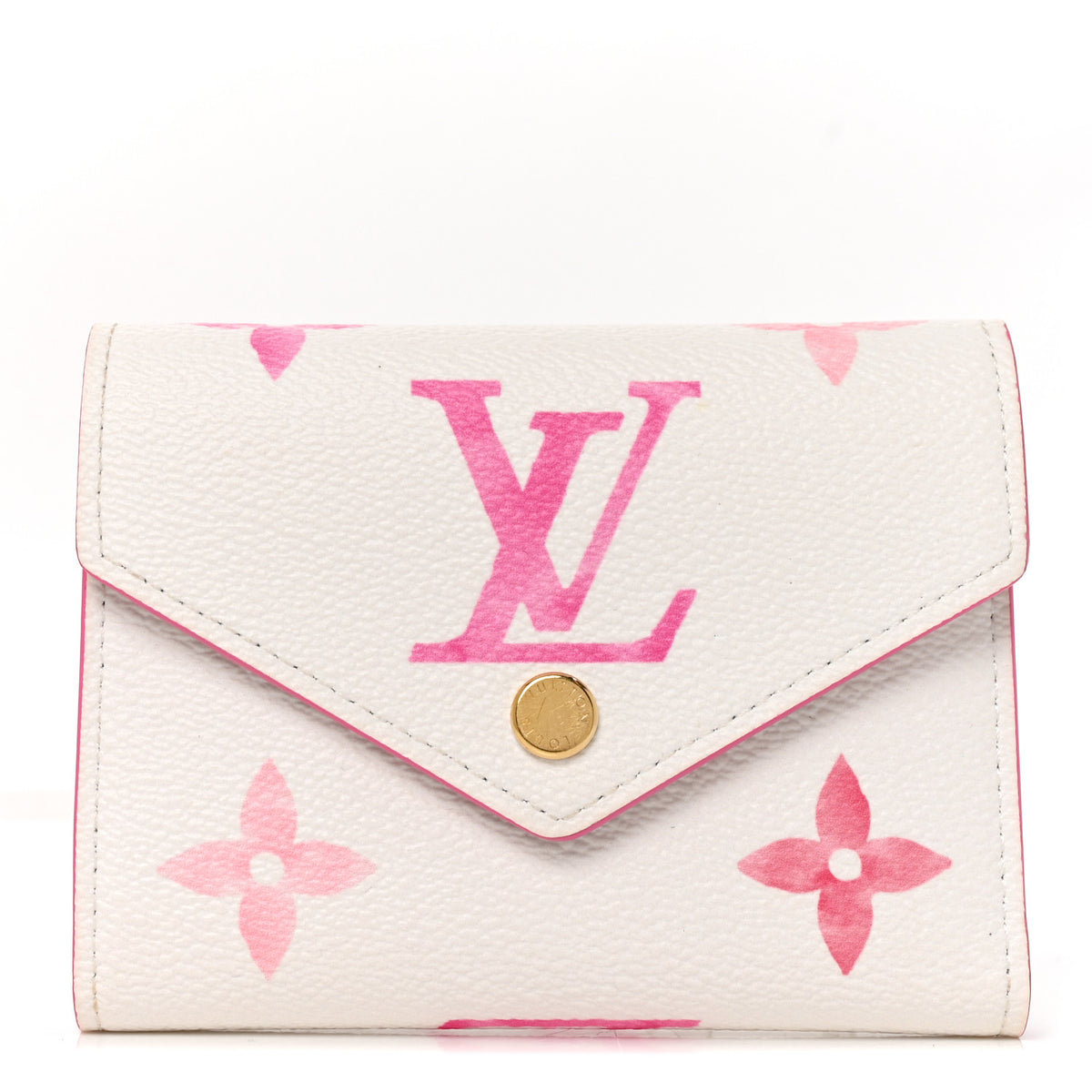 Louis Vuitton Monogram Giant By The Pool 2.0 Victorine Wallet Rose 1 of 6