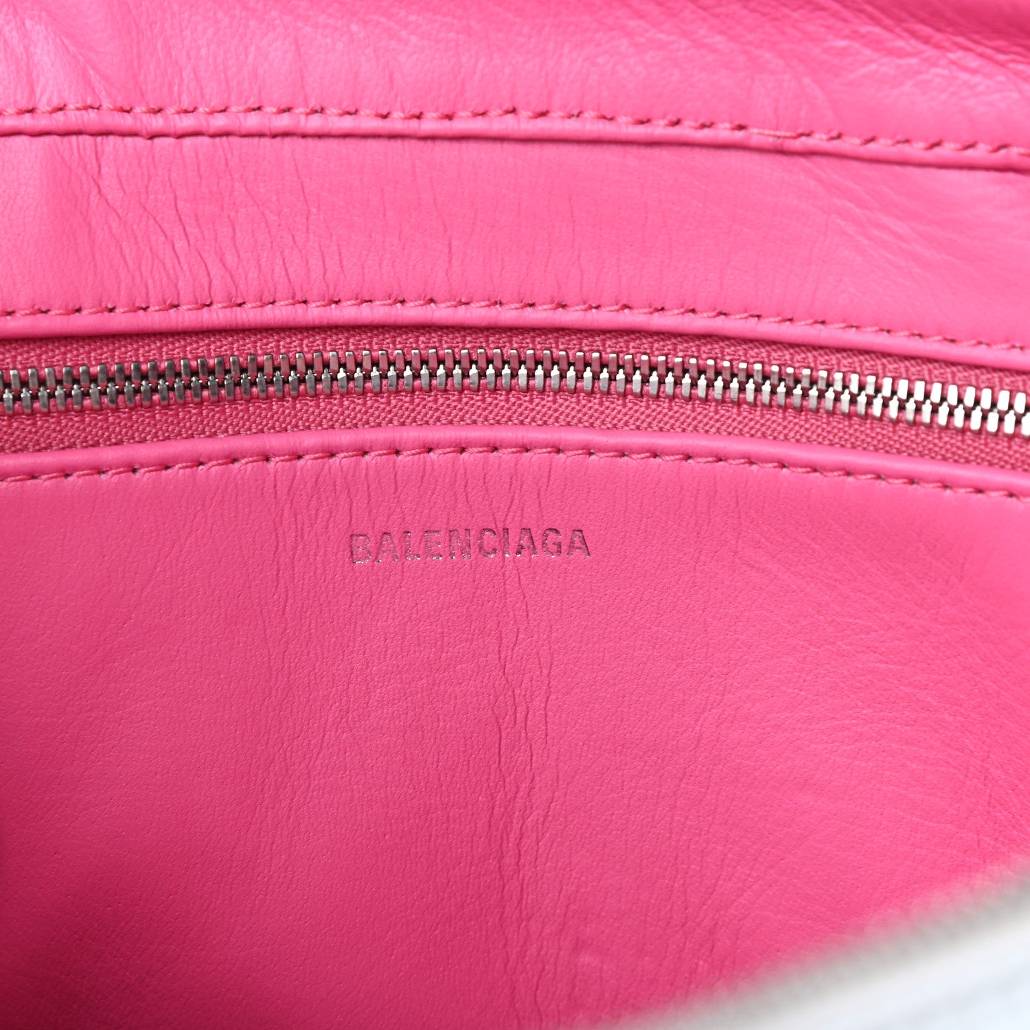 Balenciaga Calfskin XS Triangle Duffle White 6 of 8