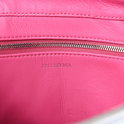 Balenciaga Calfskin XS Triangle Duffle White 6 of 8