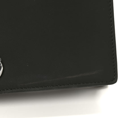 Christian Dior Ultra Matte Calfskin Diorama Wallet on Chain Pouch Black 7 of 9