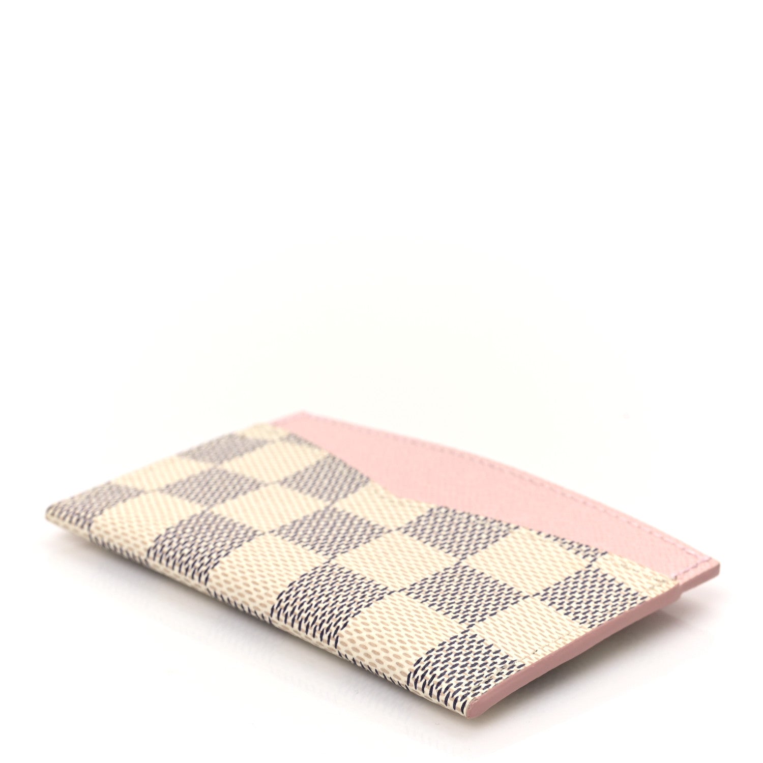 Louis Vuitton Damier Azur Daily Card Holder Rose Ballerine 7 of 7