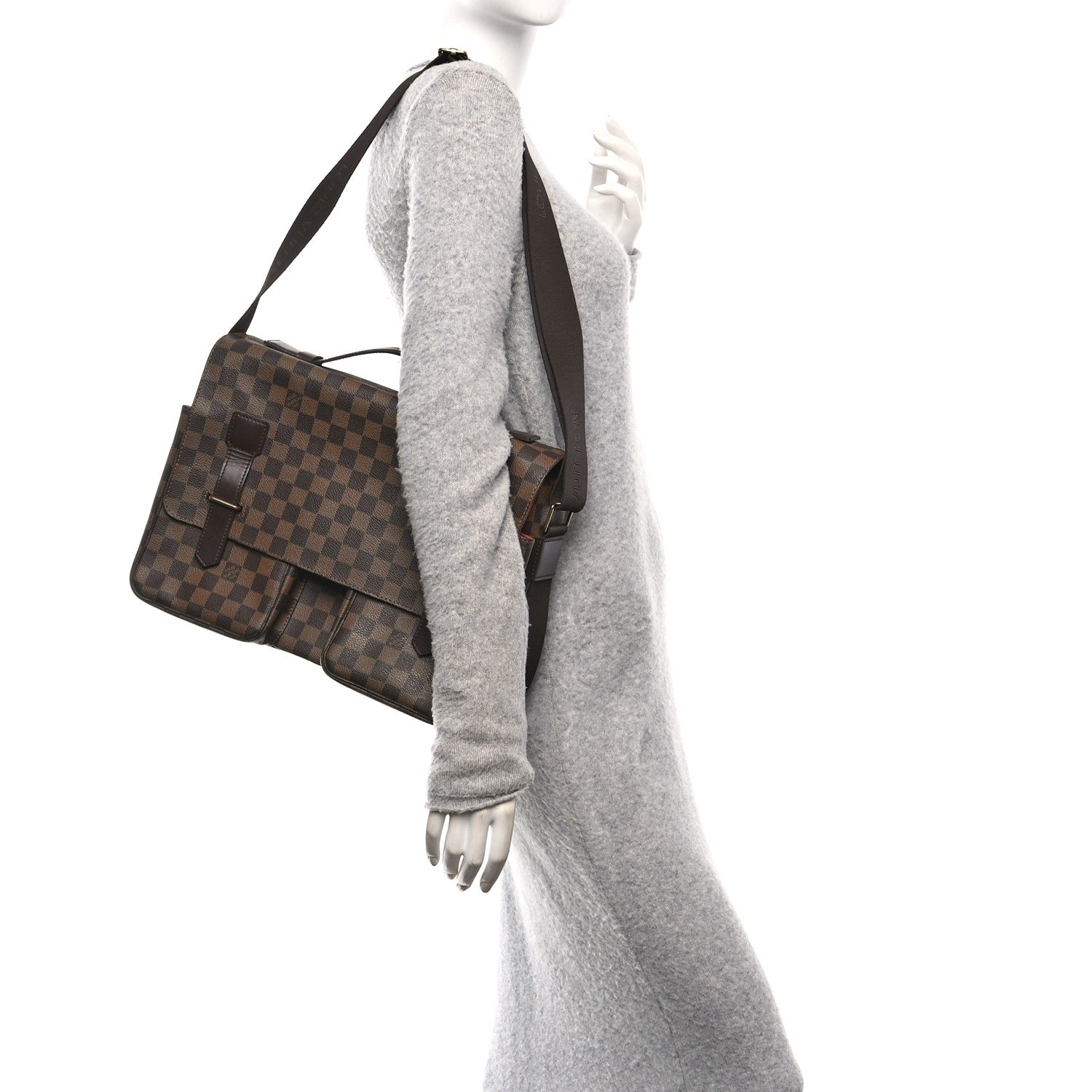 Louis Vuitton Damier Ebene Broadway Messenger Bag 2 of 9