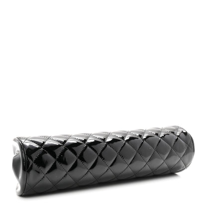 Chanel Patent Quilted Timeless Clutch Black 4 of 11