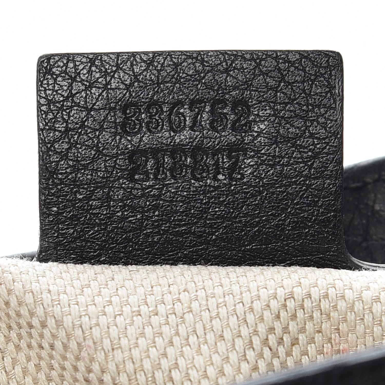 Gucci Pebbled Calfskin Medium Soho Flap Crossbody Black 9 of 10