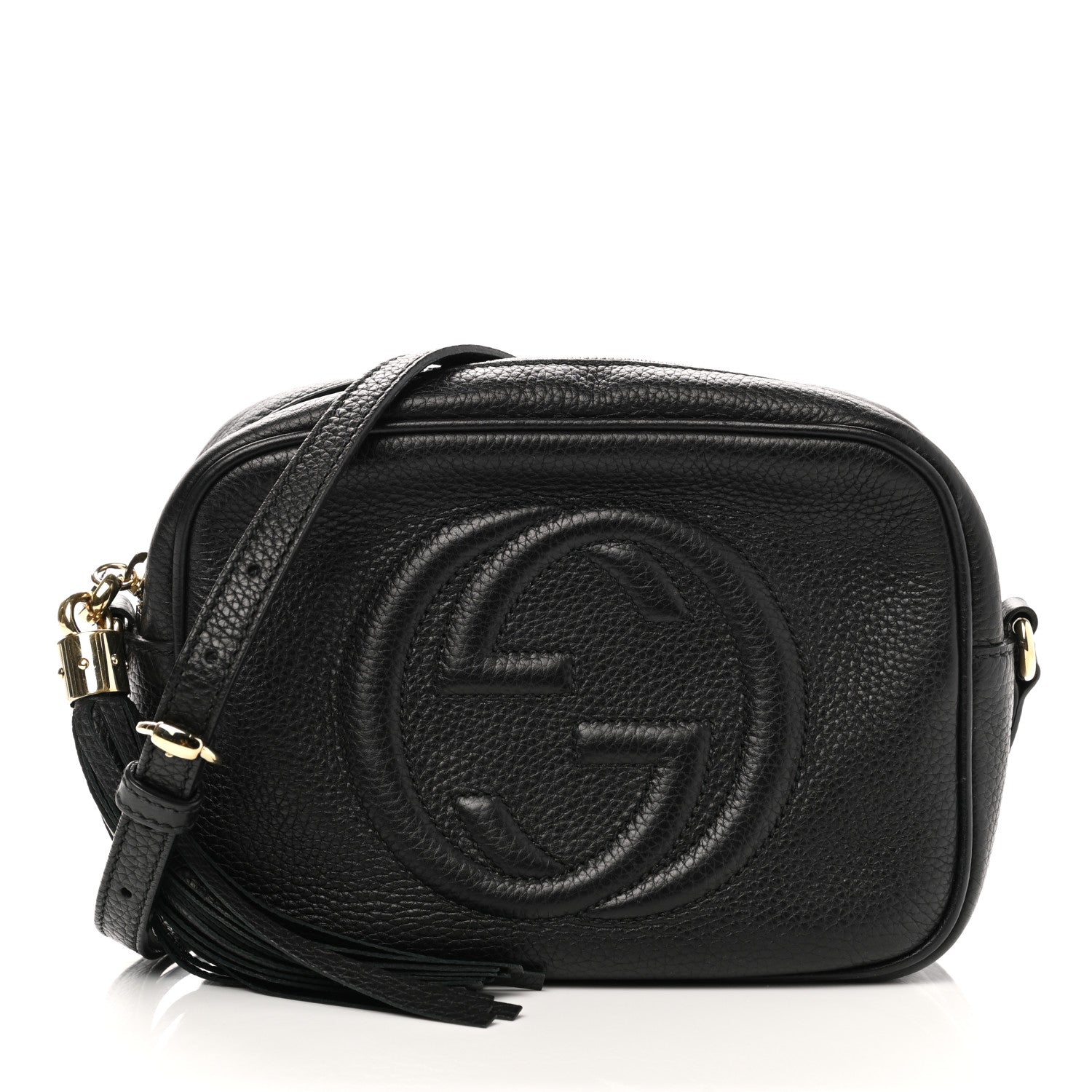 Gucci Pebbled Calfskin Small Soho Disco Bag Black 1 of 10