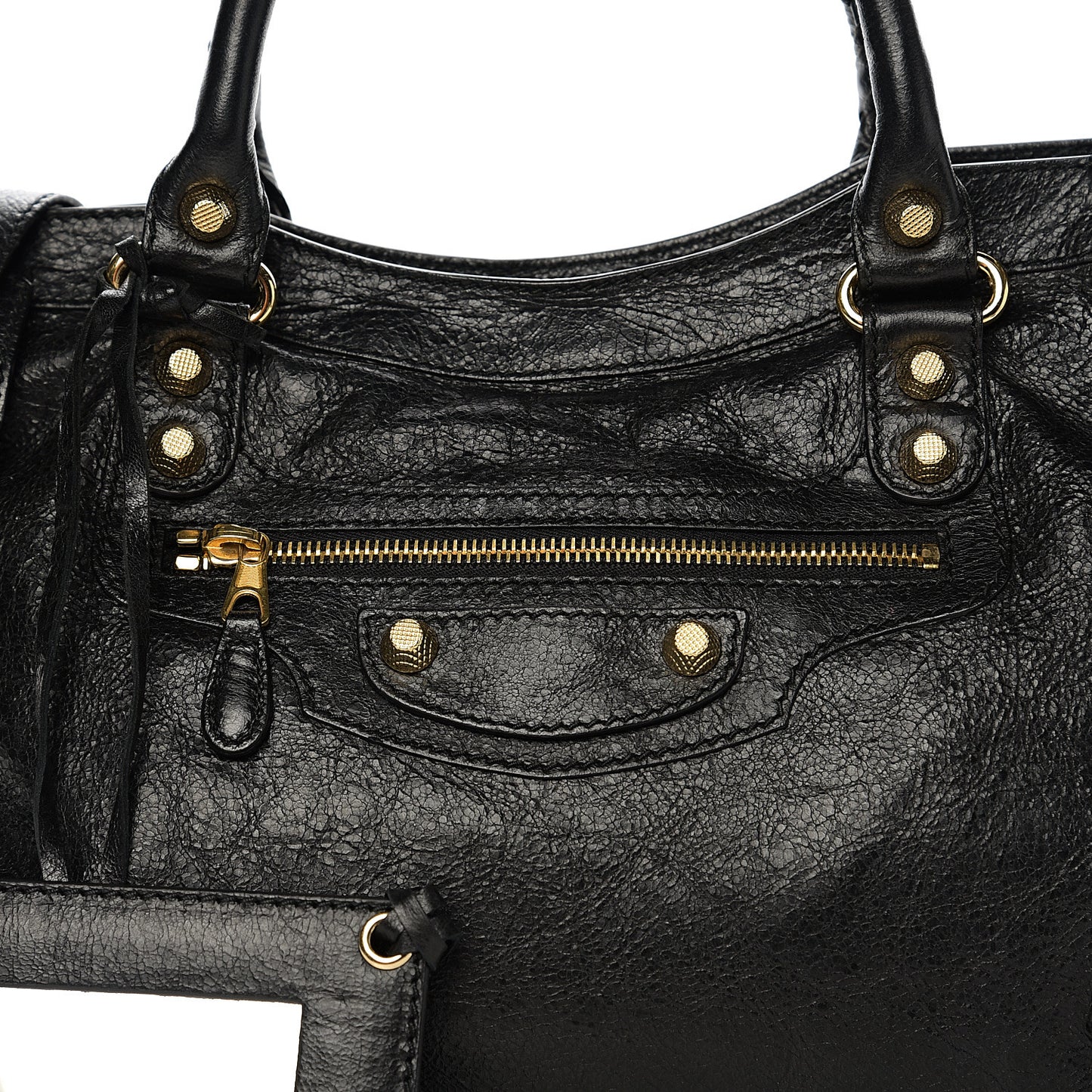 Agneau Giant 12 Gold Hardware City Black