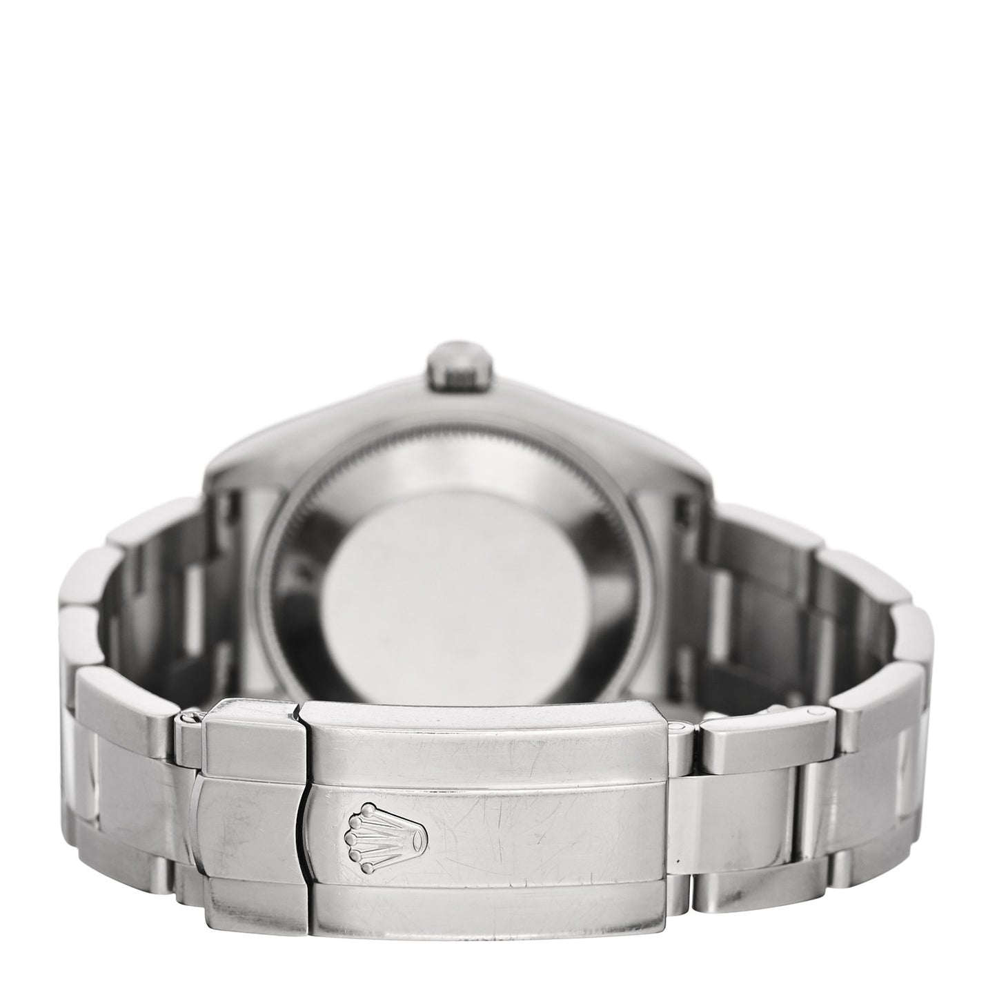 Stainless Steel 18K White Gold 31mm Oyster Perpetual Datejust Watch Black 178274