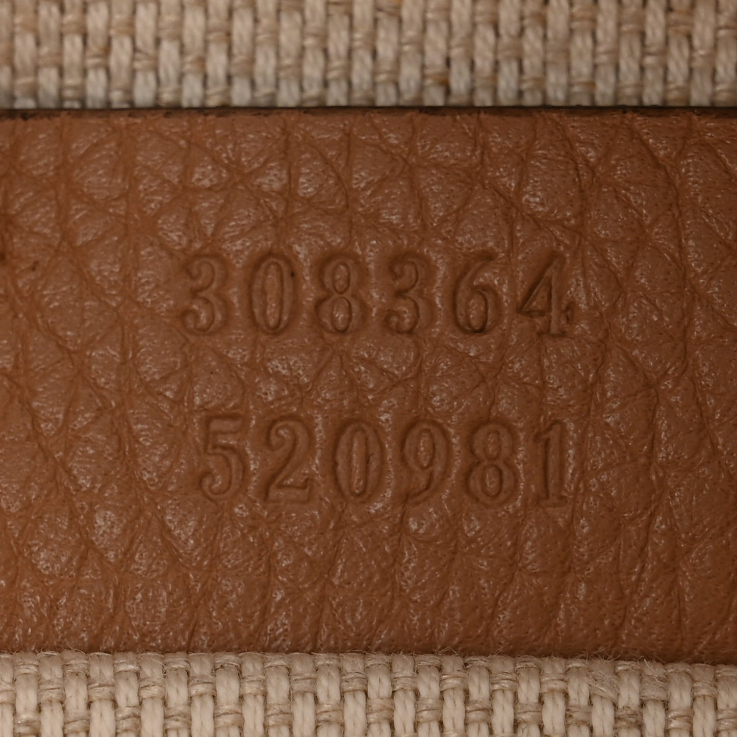 Pebbled Calfskin Small Soho Disco Bag Camelia