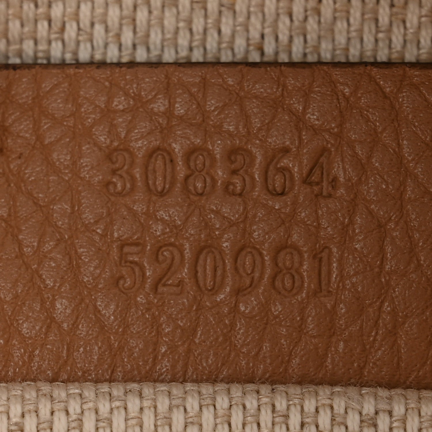 Gucci Pebbled Calfskin Small Soho Disco Bag Camelia 7 of 12