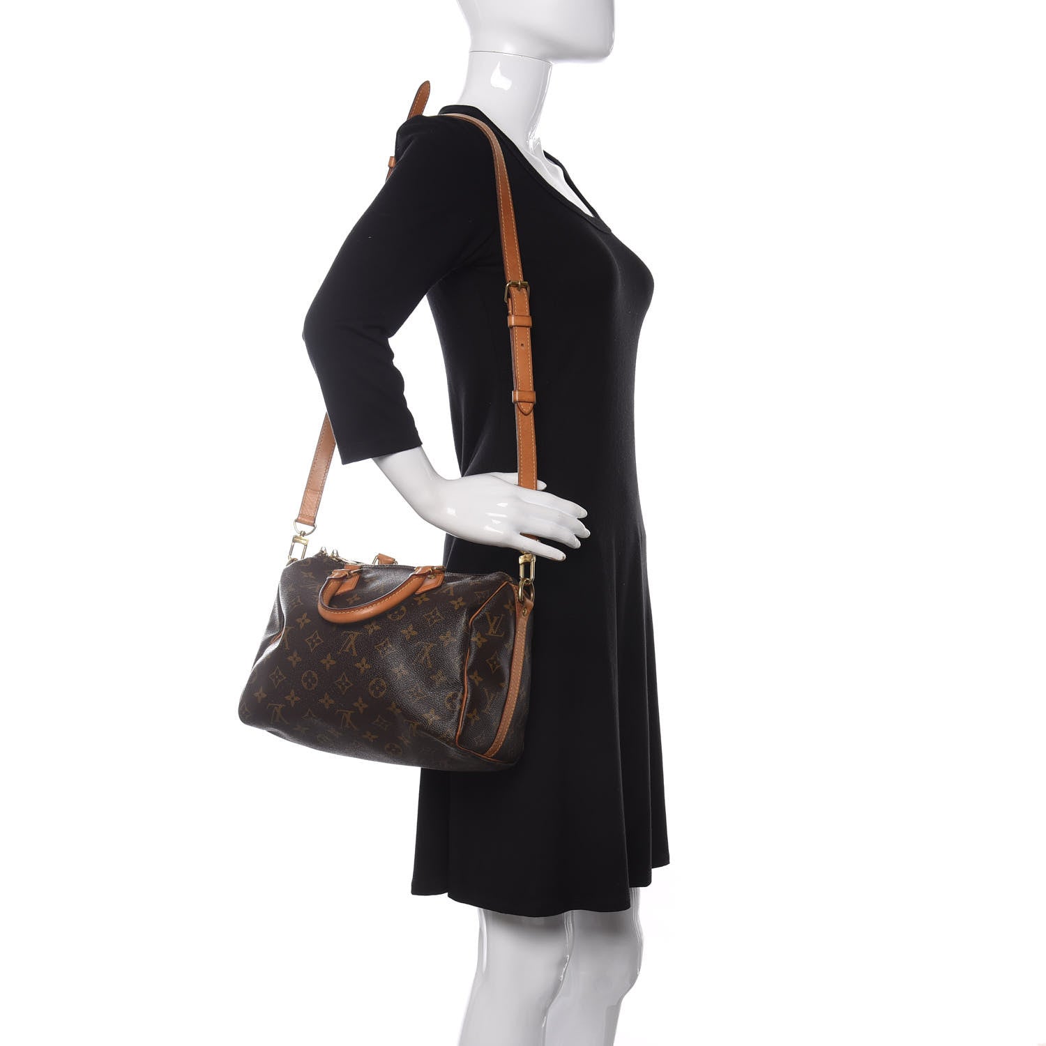 Louis Vuitton Monogram Speedy Bandouliere 25 2 of 10