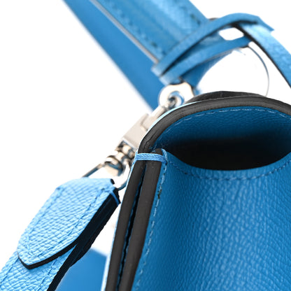 Moynat Carat Calfskin Rejane PM Sky Blue 17 of 17