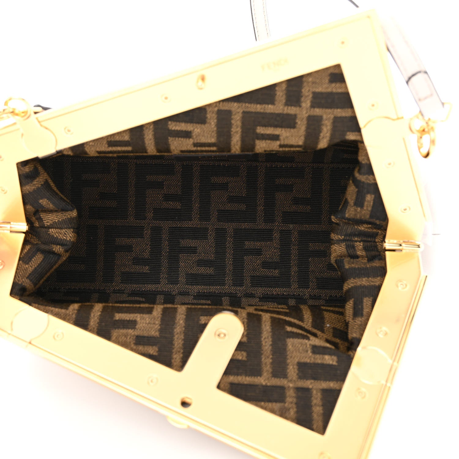 Fendi Shiny Nappa Small Fendi First Ghiaia 5 of 10