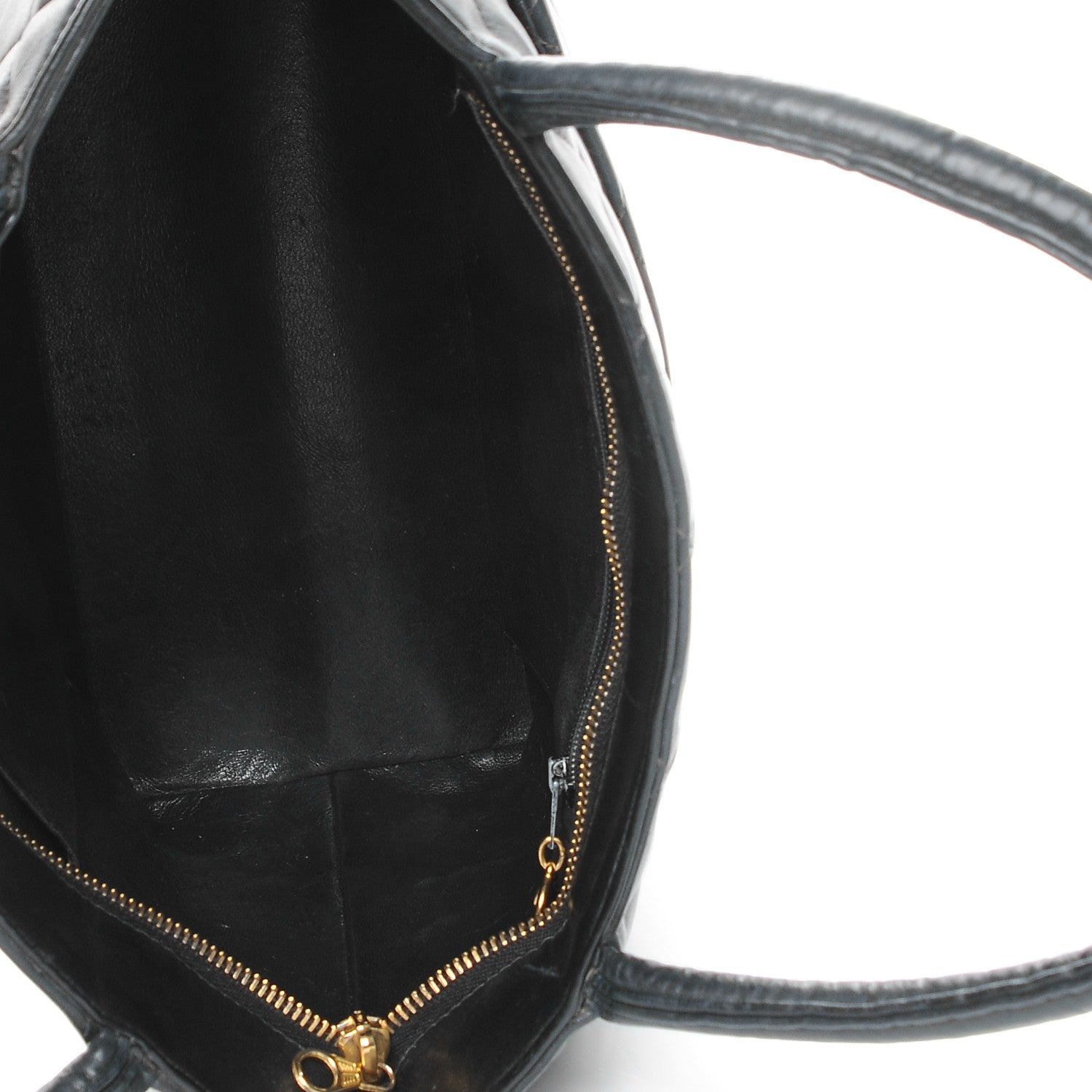 Chanel Lambskin Quilted Medallion Tote Black 5 of 15